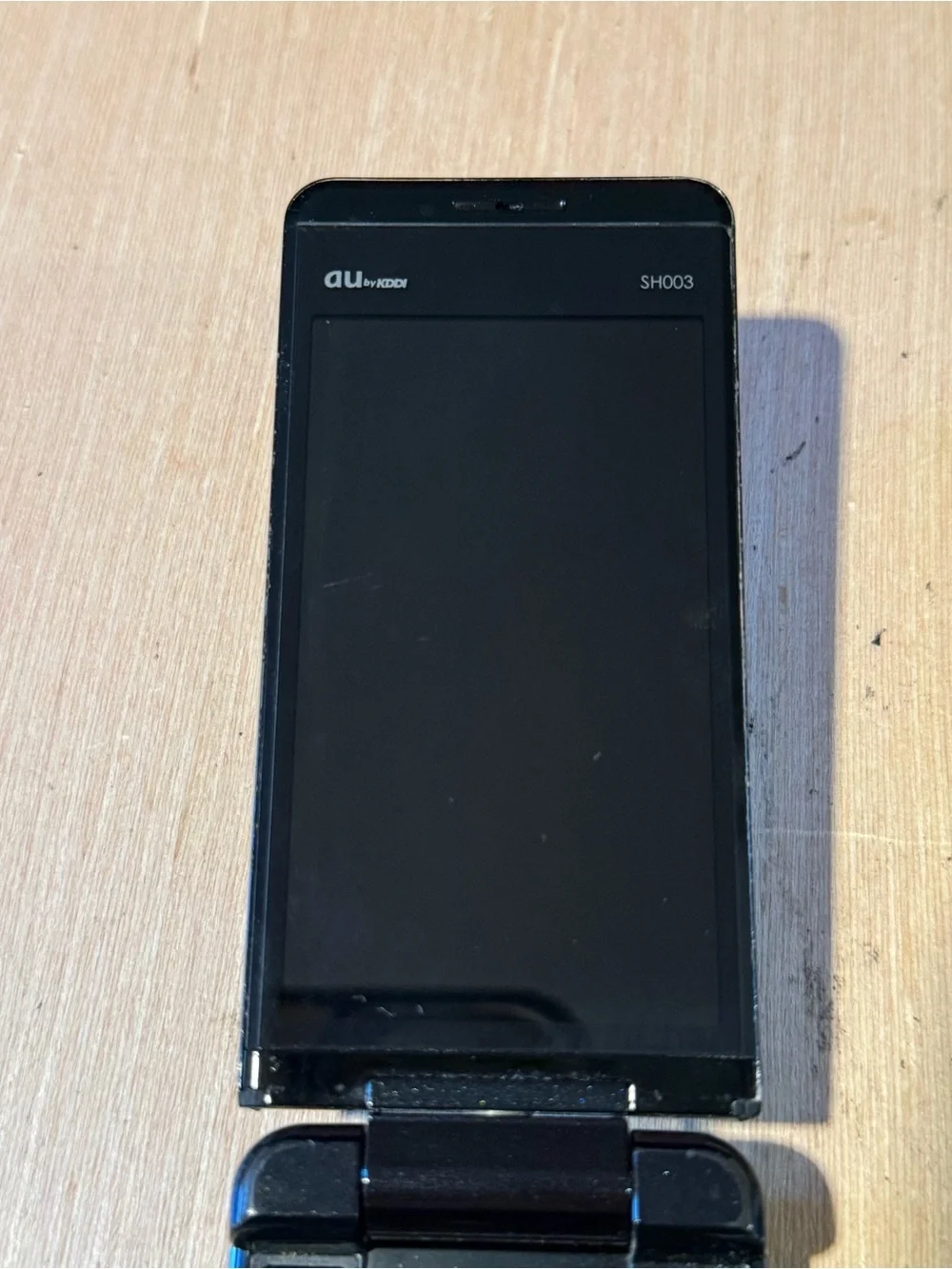 SHARP AU CDMA SH003 By KDDI Japanese Flip phone UNTESTED No Charger Read Info!!